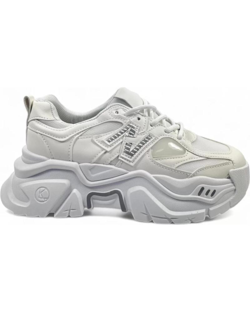 Sportivo per Donna TIMBOS ZAPATILLA DEPORTIVA PLATAFORMA DE MUJER 129173 BLANCO