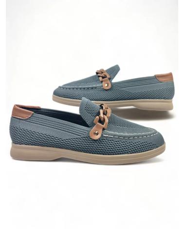 Mocasines de Mujer TIMBOS MOCASIN VESTIR DE MUJER 129165 AZUL