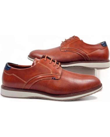 Sapatos de Homem TIMBOS ZAPATO VESTIR DE HOMBRE CUERO 129144 MARRóN