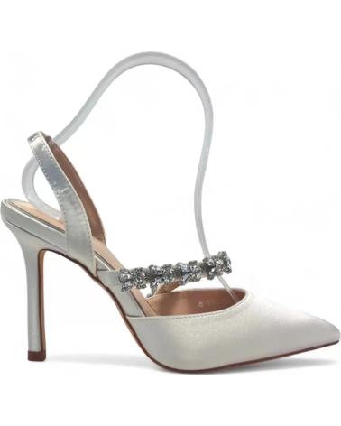 Sandalias de Mujer TIMBOS ZAPATO DE NOVIA 129097 BLANCO