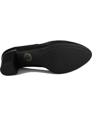 Stivaletti per Donna KROC BOTIN CHAROL NUBUCK NEGRO