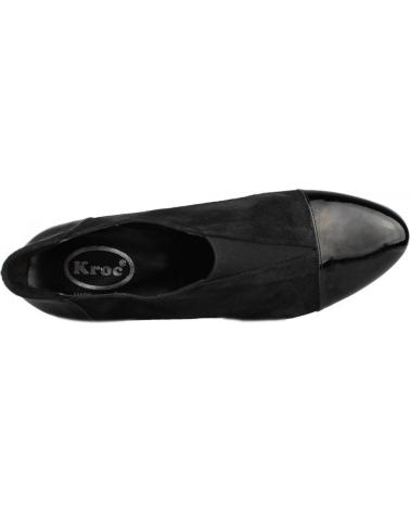 Stivaletti per Donna KROC BOTIN CHAROL NUBUCK NEGRO
