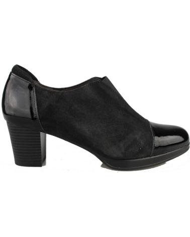 Stivaletti per Donna KROC BOTIN CHAROL NUBUCK NEGRO