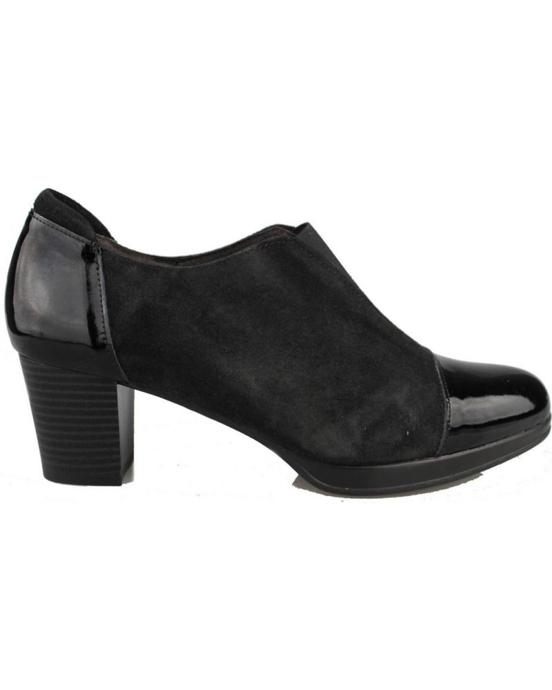 Stivaletti per Donna KROC BOTIN CHAROL NUBUCK NEGRO