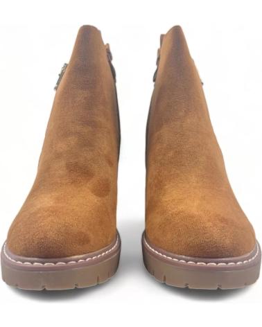 Botines de Mujer TIMBOS BOTIN TACON DE MUJER CAMEL 128939 MARRóN