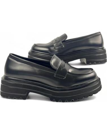 Woman Mocasines TIMBOS MOCASIN ADORNO ANTIFAZ MUJER 128879 NEGRO
