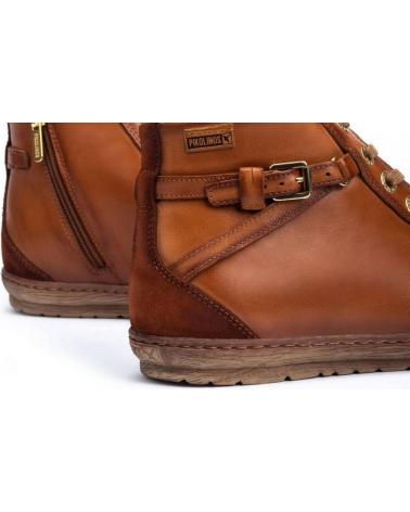 Botines de Mujer PIKOLINOS BOTIN PIEL CUERO BRANDY-S-COGNAC
