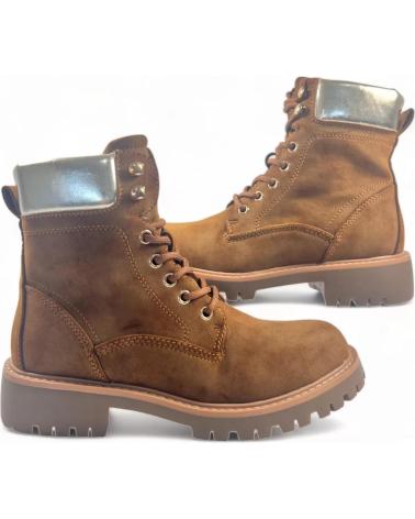 Stivaletti per Donna TIMBOS BOTIN MONTANA DE MUJER CAMEL 128796 MARRóN