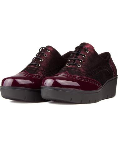 Scarpe per Donna KROC ZAPATOS MUJER CHAROL BURDEOS