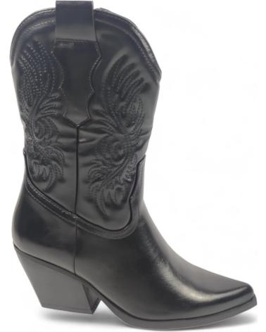 Stivali-De-Mujer-TIMBOS-BOTIN-TEJANO-DE-MUJER-128669-NEGRO