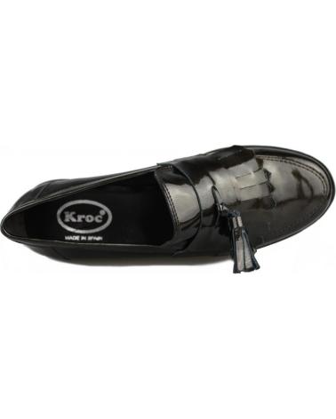 Mocassini per Donna KROC MOCASIN CON CUNA VERDE