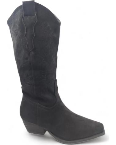 Botas de Mulher TIMBOS BOTA TEJANA DE MUJER 128626 NEGRO