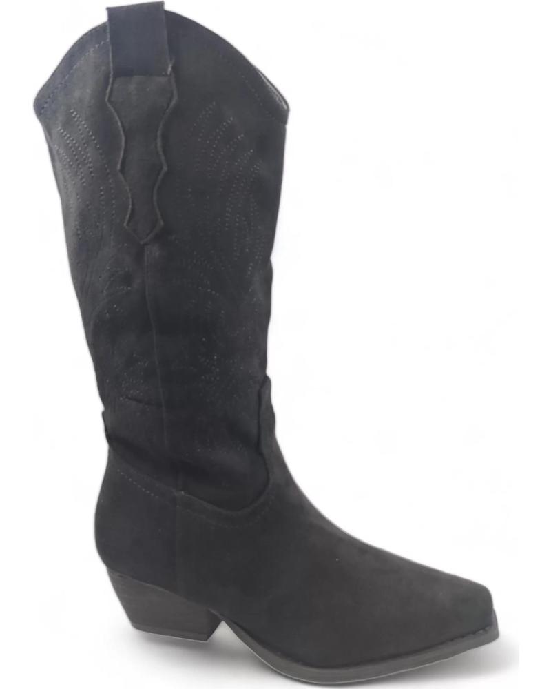 Botas de Mulher TIMBOS BOTA TEJANA DE MUJER 128626 NEGRO