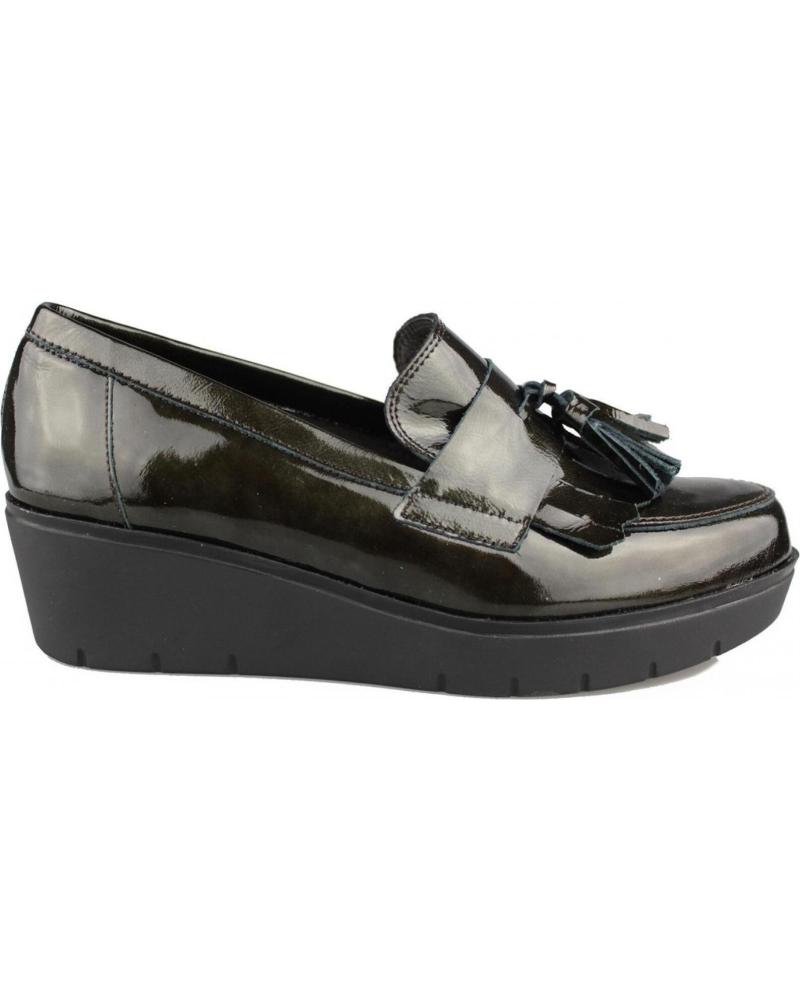 Mocassini per Donna KROC MOCASIN CON CUNA VERDE