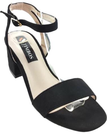 Sandalias de Mujer TIMBOS SANDALIA TACON DIA MUJER 128475 NEGRO