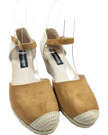 Sandálias-De-Mujer-TIMBOS-SANDALIA-CUNA-ESPARTO-MUJER-CAMEL-128364-MARRóN