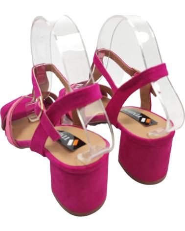 Sandalias de Mujer TIMBOS SANDALIA TACON VESTIR DE MUJER FUCSIA 128278 MORADO
