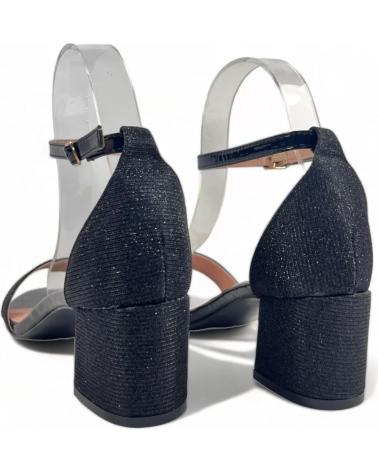 Sandales pour Femme TIMBOS SANDALIA TACON VESTIR DE MUJER 128025 NEGRO