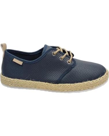 Sapatos de Homem TIMBOS ALPARGATA ESPARTO DE HOMBRE MARINO 127860 AZUL