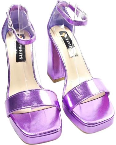 Sandálias de Mulher TIMBOS SANDALIA TACON FIESTA PLATAFORMA MUJER PURPURA 127638 MORADO