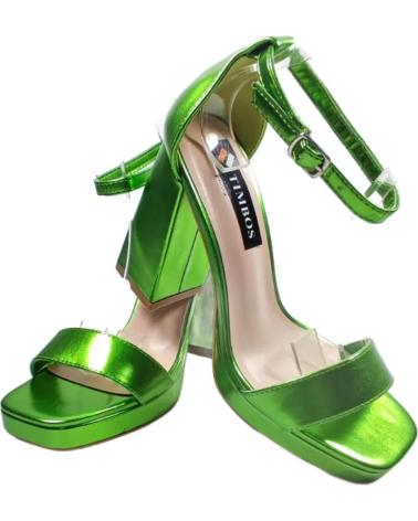 Sandali per Donna TIMBOS SANDALIA TACON FIESTA PLATAFORMA MUJER 127637 VERDE