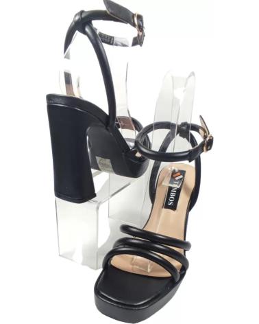Sandalias de Mujer TIMBOS SANDALIA TACON DIA MUJER 127632 NEGRO