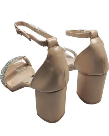 Sandales pour Femme TIMBOS SANDALIA TACON VESTIR DE MUJER 127573 BEIGE