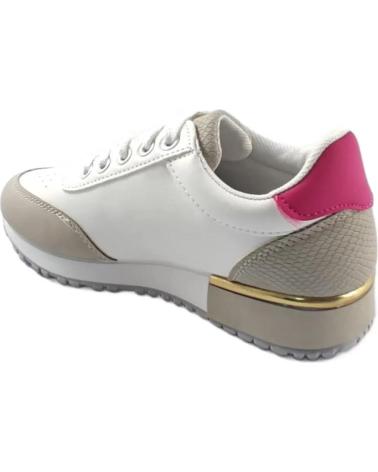 Sportivo per Donna TIMBOS ZAPATOS 127496 COLOR GRIS-FUCSIA MATERIAL POLIPIEL ZAPATILLA MORADO