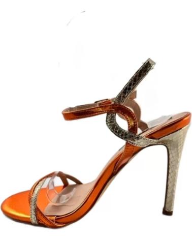 Sandálias-De-Mujer-TIMBOS-ZAPATOS-127452-COLOR-MATERIAL-METALIZADO-BRILLO-SAND-NARANJA