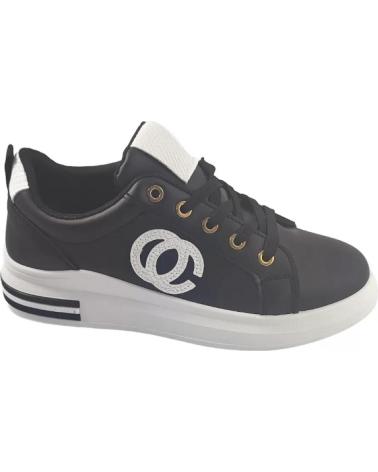 Esportes  de Mulher TIMBOS ZAPATOS 127342 COLOR MATERIAL POLIPIEL ZAPATILLA DEPOR NEGRO