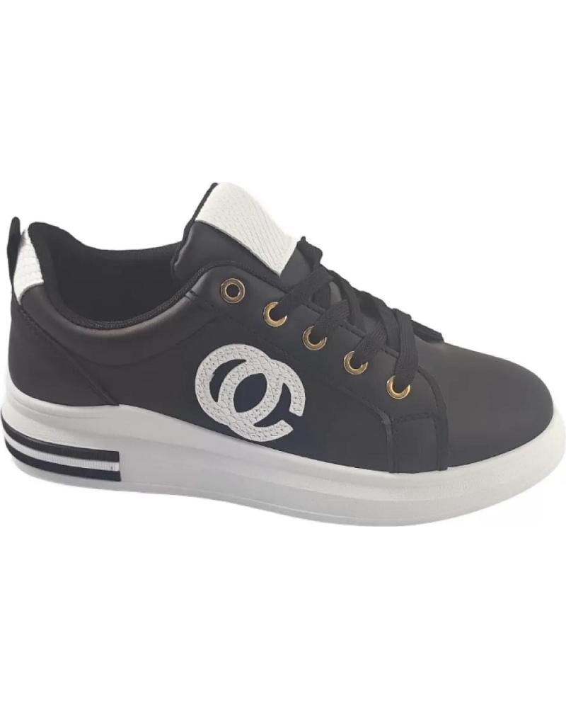 Esportes  de Mulher TIMBOS ZAPATOS 127342 COLOR MATERIAL POLIPIEL ZAPATILLA DEPOR NEGRO
