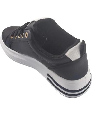 Esportes  de Mulher TIMBOS ZAPATOS 127342 COLOR MATERIAL POLIPIEL ZAPATILLA DEPOR NEGRO
