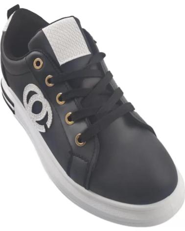 Esportes  de Mulher TIMBOS ZAPATOS 127342 COLOR MATERIAL POLIPIEL ZAPATILLA DEPOR NEGRO
