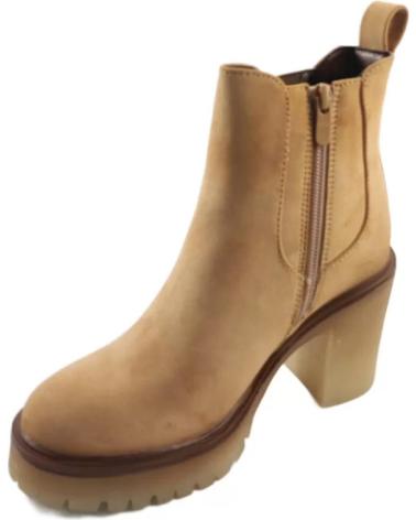 Stivaletti per Donna TIMBOS BOTIN TEJANO DE MUJER CAMEL 127285 MARRóN