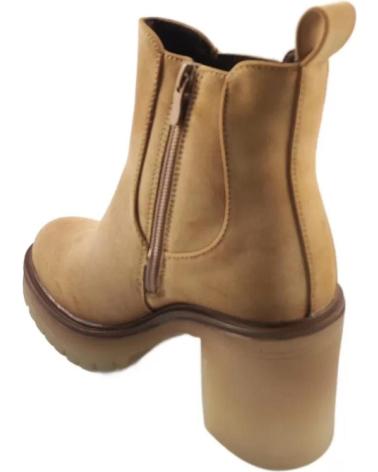 Stivaletti per Donna TIMBOS BOTIN TEJANO DE MUJER CAMEL 127285 MARRóN