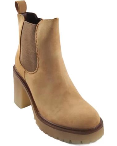 Stivaletti per Donna TIMBOS BOTIN TEJANO DE MUJER CAMEL 127285 MARRóN