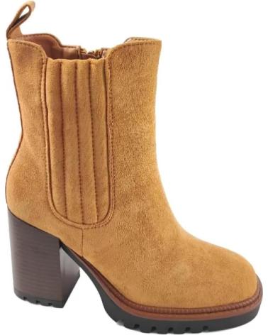 Stivaletti per Donna TIMBOS BOTIN TACON DE MUJER CAMEL 127247 MARRóN