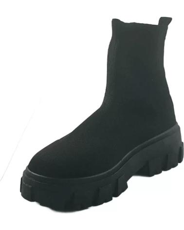 Stivaletti per Donna TIMBOS ZAPATOS 127170 COLOR MATERIAL TEXTIL ELASTICO BOTIN TE NEGRO