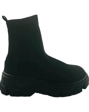 Stivaletti per Donna TIMBOS ZAPATOS 127170 COLOR MATERIAL TEXTIL ELASTICO BOTIN TE NEGRO