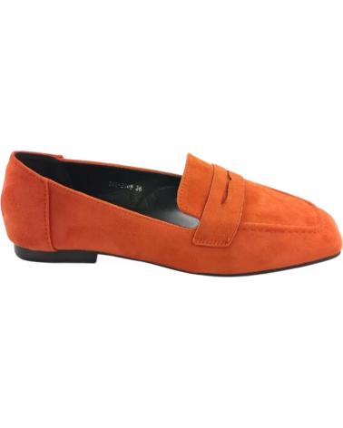 Mocasines de Mujer TIMBOS ZAPATOS - 126997 COLOR MATERIAL BAMARA MOCASIN PARA NARANJA