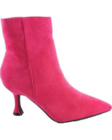 Stivaletti per Donna TIMBOS ZAPATOS 126981 COLOR FUCSIA MATERIAL BAMARA BOTIN TACON MUJE MORADO