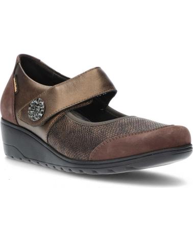 Ballerinas für Damen MEPHISTO MANOLETINAS BATHILDA DARKBROWN