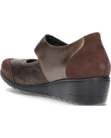 Ballerinas für Damen MEPHISTO MANOLETINAS BATHILDA DARKBROWN