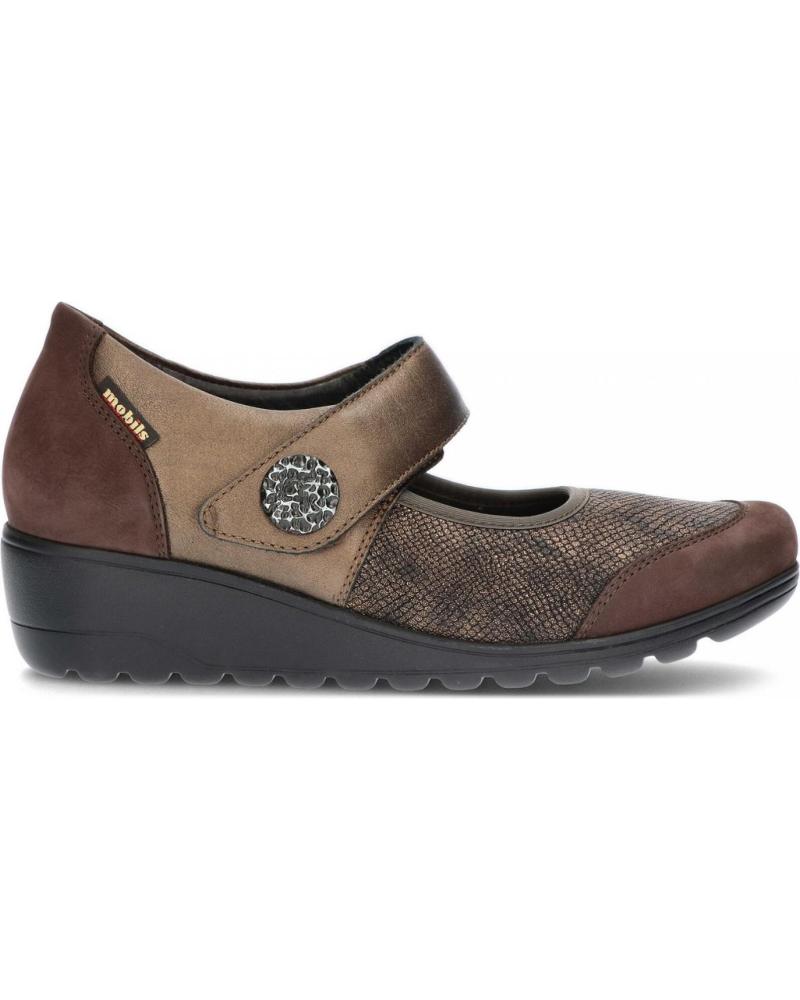 Ballerinas für Damen MEPHISTO MANOLETINAS BATHILDA DARKBROWN