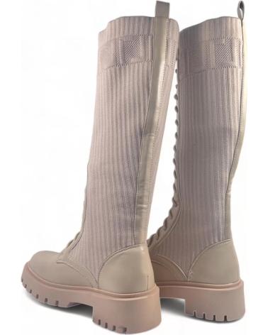 Stivali per Donna TIMBOS BOTA TIPO MILITAR DE MUJER 126910 BEIGE
