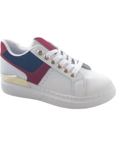 Esportes  de Mulher TIMBOS ZAPATOS -126691 COLOR -ROJO MATERIAL POLIPIEL-BAMARA Z BLANCO