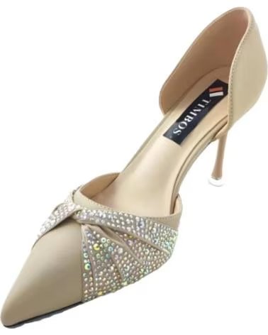 TIMBOS SANDALIA TACON FIESTA DE MUJER NUDE 126647 VARIOS COLORES