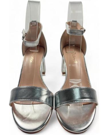 Sandalias de Mujer TIMBOS SANDALIA TACON FIESTA DE MUJER PLATA 126514 PLATEADO