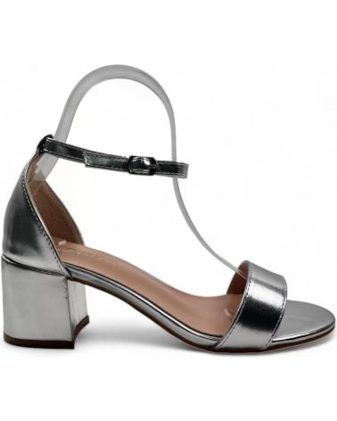 Sandalias de Mujer TIMBOS SANDALIA TACON FIESTA DE MUJER PLATA 126514 PLATEADO