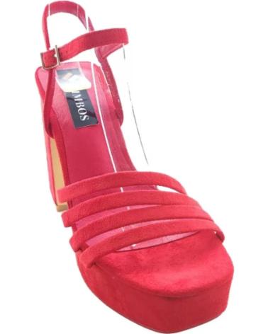 Sandales pour Femme TIMBOS SANDALIAS VESTIR MUJER 126195 ROJO